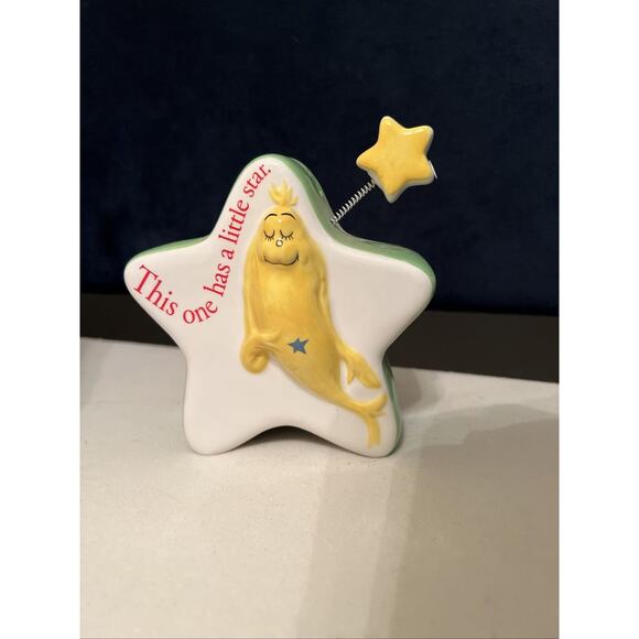 Vintage Dr Seuss Starfish Bank By Vandor 2001 Item 17149 In Box - Picture 2 of 7
